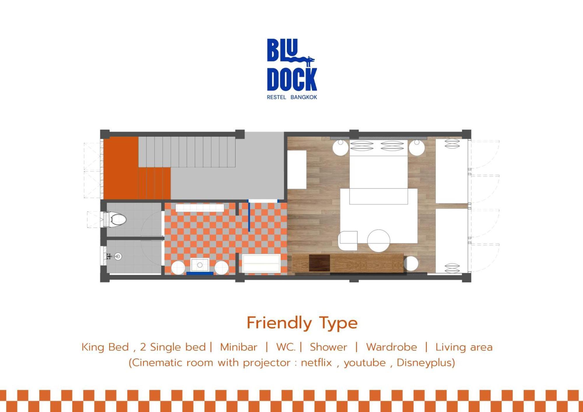 Blu Dock Restel Bangkok Exterior foto